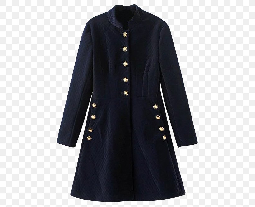 Dress Trench Coat Long-sleeved T-shirt, PNG, 500x665px, Dress, Button, Casual Attire, Clothing, Coat Download Free