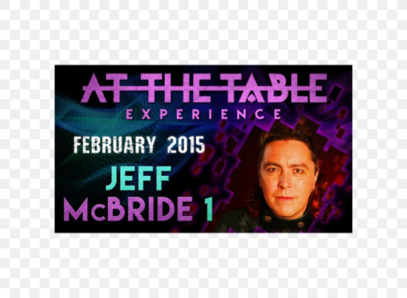 Jeff McBride Magician Mentalism 0, PNG, 600x600px, 4 November, 2016, 2018, Jeff Mcbride, Advertising Download Free