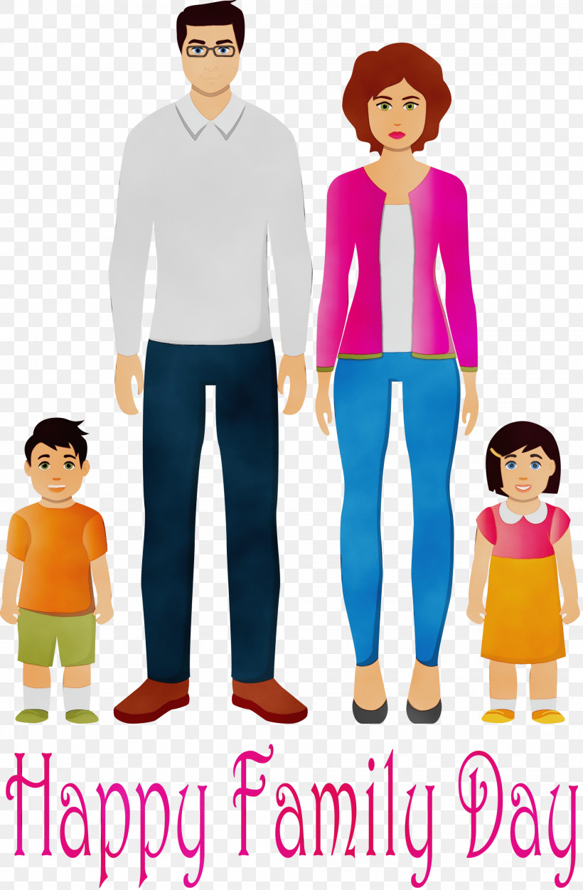 People Cartoon Standing Child Sharing, PNG, 1964x3000px, Family Day, Cartoon, Child, Family, Family Pictures Download Free