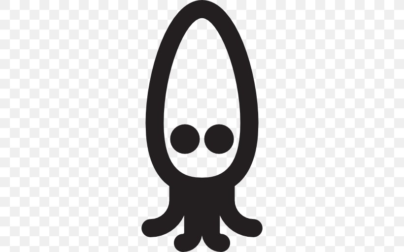 Squid Clip Art, PNG, 512x512px, Squid, Animal, Black And White, Cartoon, Cephalopod Download Free