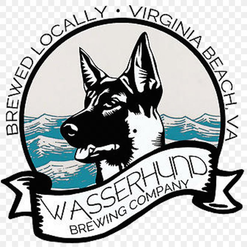 Wasserhund Brewing Company Beer Brewing Grains & Malts India Pale Ale Brewery, PNG, 1680x1681px, Beer, Ale, Beer Brewing Grains Malts, Beer In Germany, Black And White Download Free