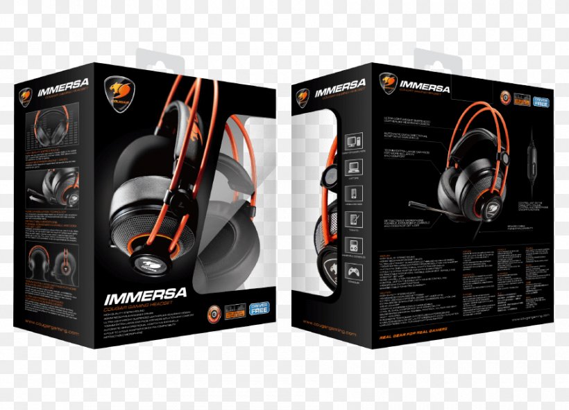 Microphone Headphones Cougar IMMERSA Gaming Headset Video Games, PNG, 900x650px, Microphone, Audio, Audio Equipment, Computer Case, Cougar Immersa Gaming Headset Download Free