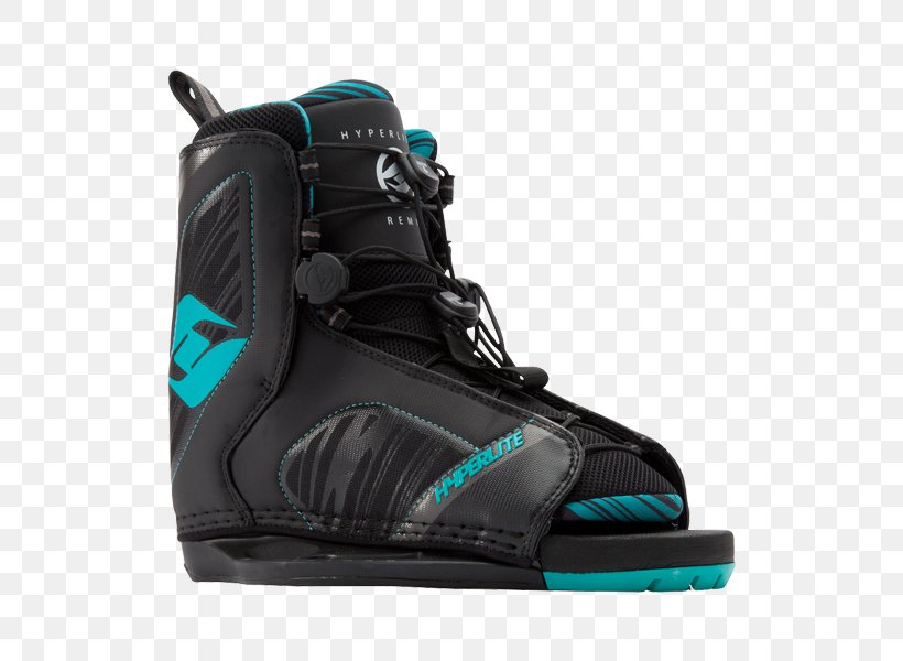 Ski Bindings Hyperlite Wake Mfg. Wakeboarding Sport Boot, PNG, 600x600px, Ski Bindings, Athletic Shoe, Black, Boot, Cross Training Shoe Download Free
