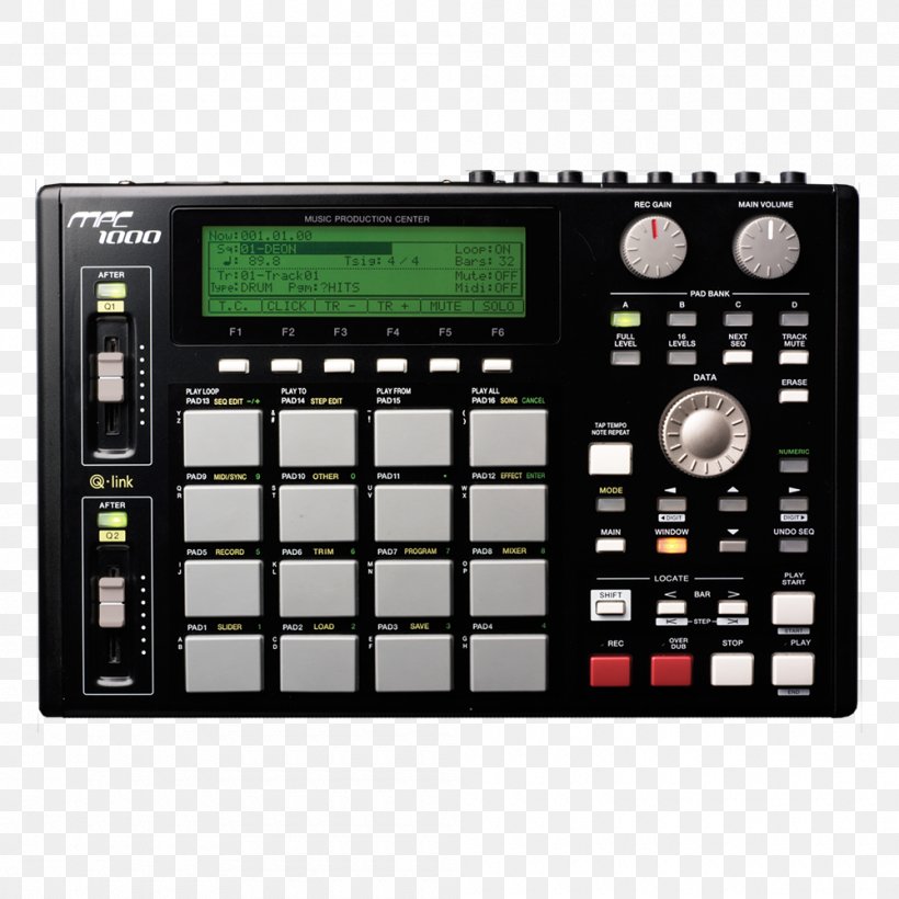 Akai MPC 1000 Sampler Akai MPC 2000, PNG, 1000x1000px, Akai Mpc, Akai, Akai Mpc 1000, Akai Mpc 2000, Akai Mpc 3000 Download Free