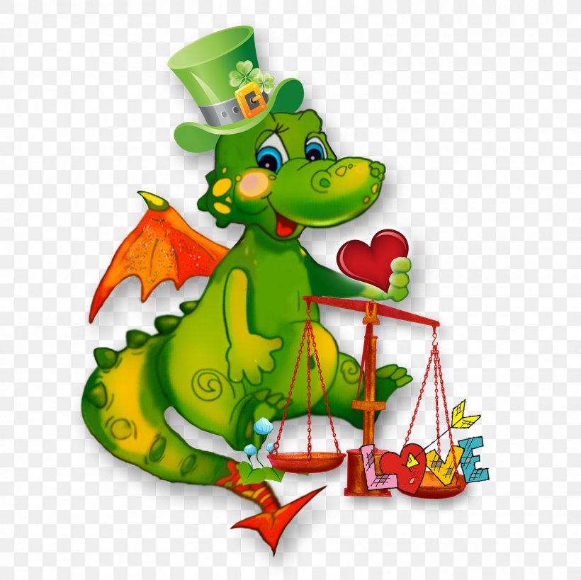 Image Clip Art Illustration, PNG, 1600x1600px, Dragon, Amphibian, Christmas Ornament, Drawing, Fictional Character Download Free
