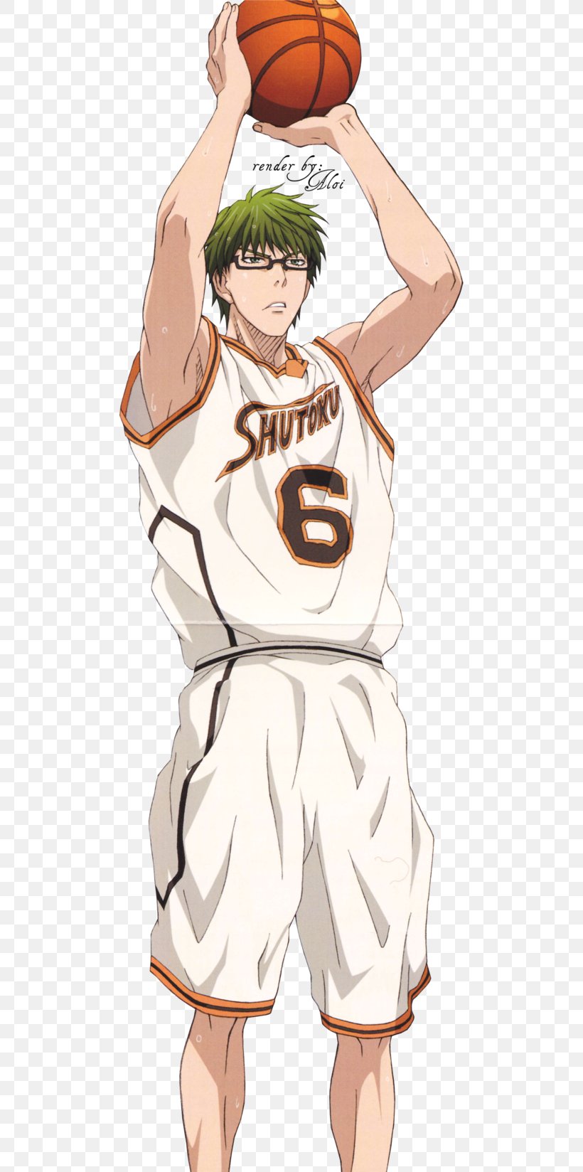 Shintaro Midorima Tetsuya Kuroko Kuroko's Basketball DeviantArt, PNG, 484x1648px, Watercolor, Cartoon, Flower, Frame, Heart Download Free