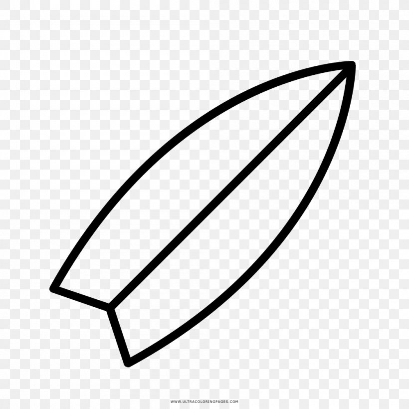 Surfboard Surfing Drawing Coloring Book Clip Art, PNG, 1000x1000px, Surfboard, Area, Auto Part, Black And White, Book Download Free