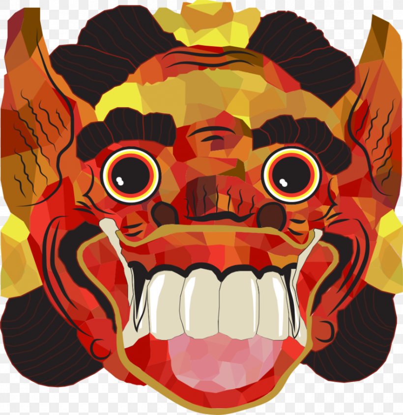 Art Bali Illustration Drawing Mask, PNG, 880x907px, Art, Bali, Cartoon, Character, Demon Download Free