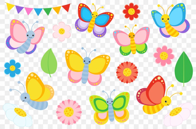 Butterfly Clip Art Illustration Image, PNG, 1400x923px, Butterfly, Artwork, Brush Footed Butterfly, Drawing, Flower Download Free