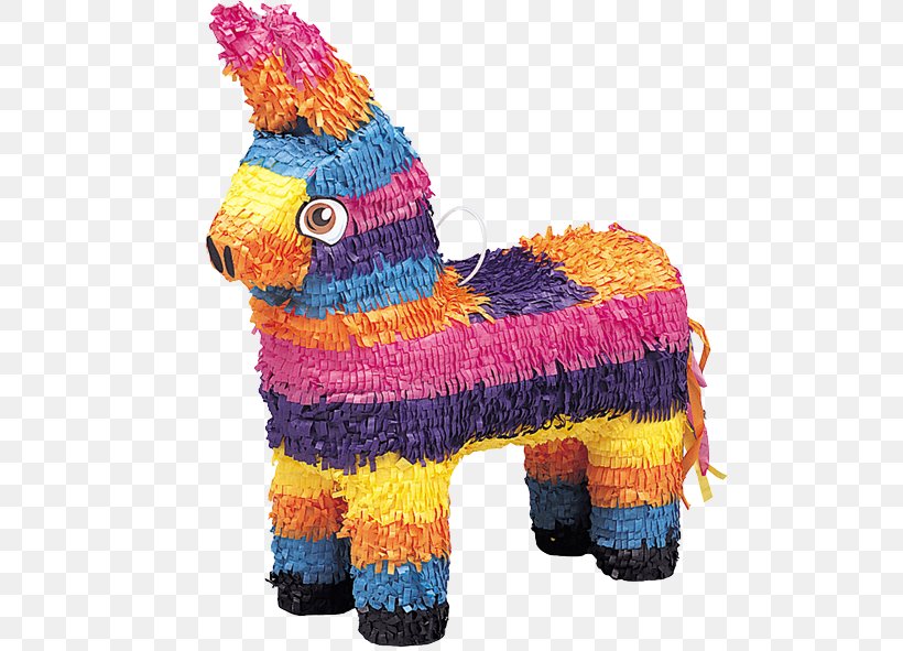 Donkey Piñata Party Birthday Toy, PNG, 591x591px, Donkey, Baby Shower, Birthday, Blindfold, Cinco De Mayo Download Free