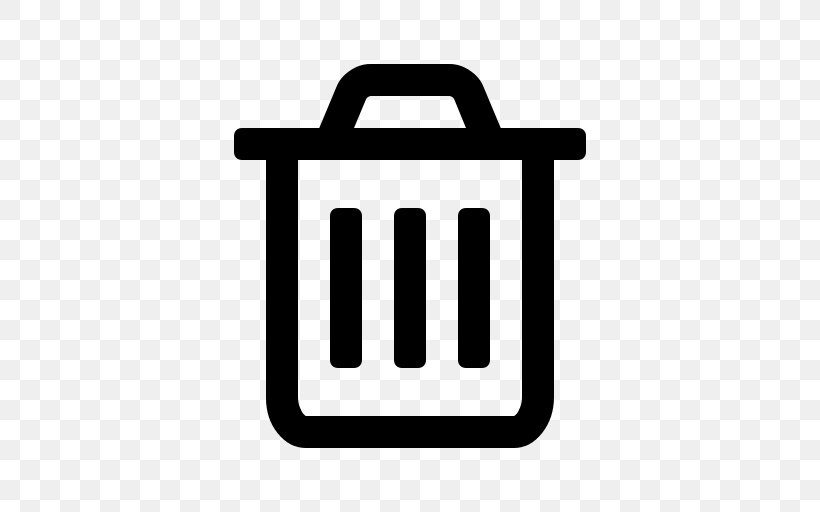 Rubbish Bins & Waste Paper Baskets Recycling Bin, PNG, 512x512px, Rubbish Bins Waste Paper Baskets, Brand, Font Awesome, Logo, Rectangle Download Free
