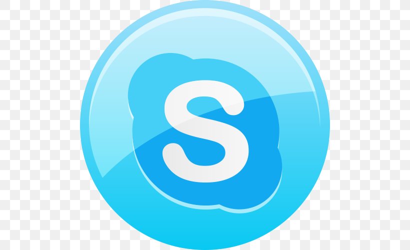 Skype Microsoft Account Web Conferencing MSN, PNG, 500x500px, Skype, Aqua, Area, Azure, Blue Download Free