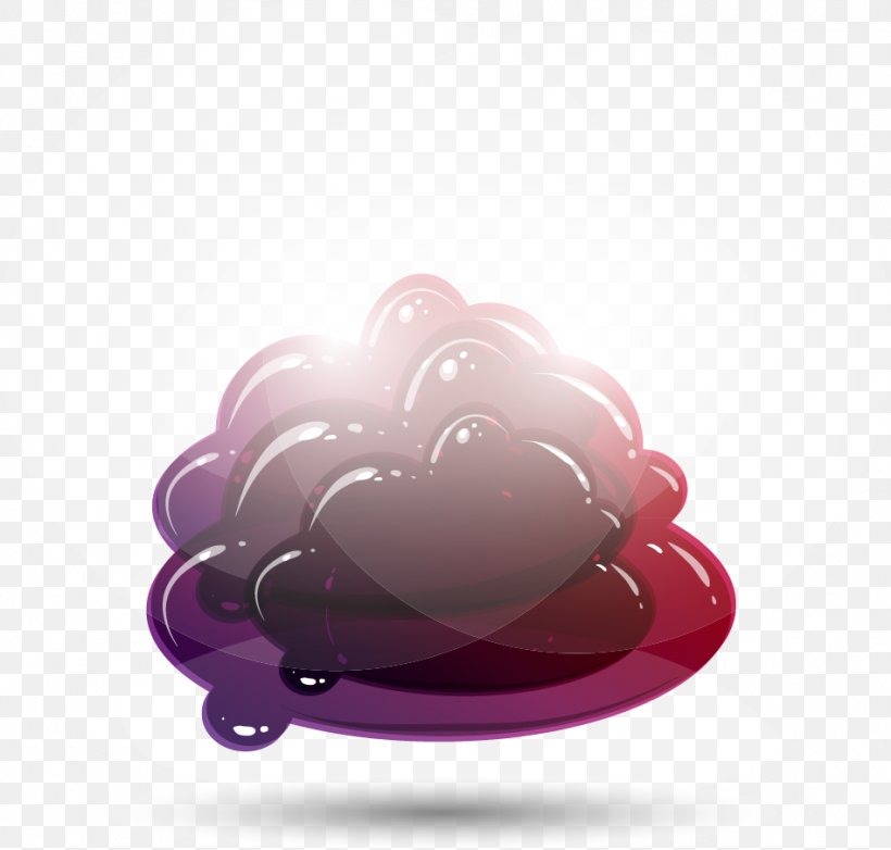 Vector Fantasy Clouds, PNG, 948x905px, Cloud, Coreldraw, Heart, Magenta, Pink Download Free