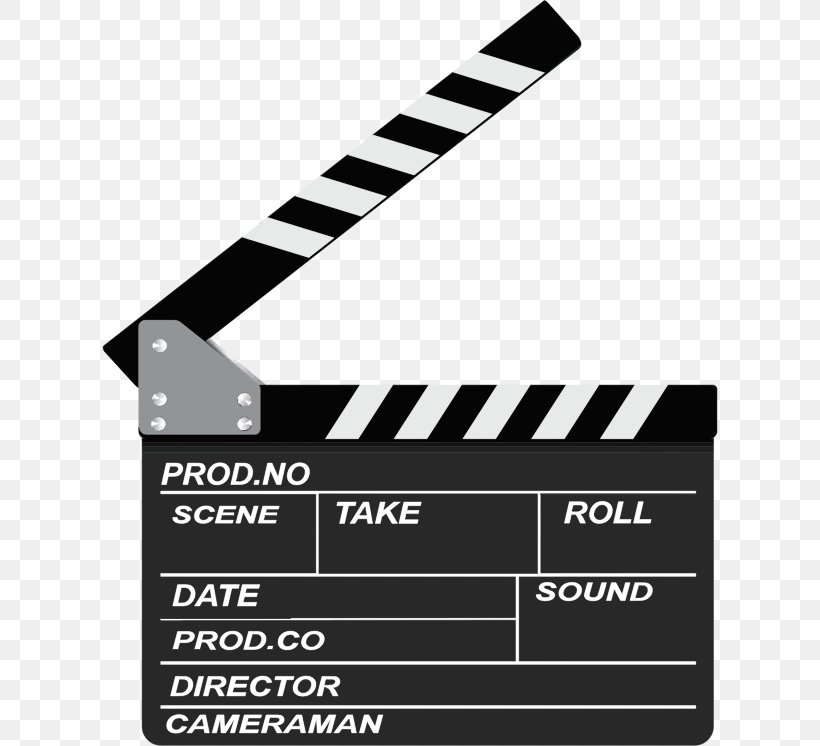 Clapperboard Film Clip Art, PNG, 616x746px, Clapperboard, Black And White, Brand, Cinematography, Clapper Download Free