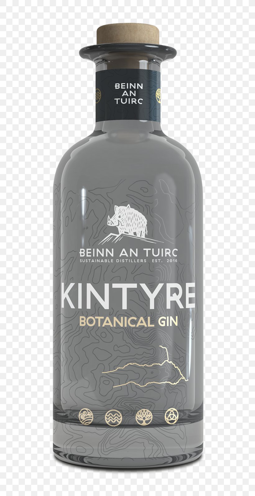 Gin Liquor Whiskey Campbeltown Beinn An Tuirc, PNG, 800x1596px, Gin, Alcoholic Beverage, Alcoholic Beverages, Botanicals, Bottle Download Free