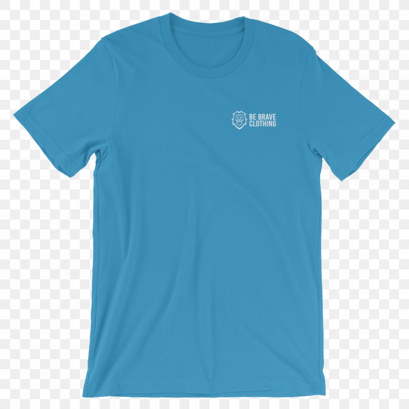 T-shirt Hoodie Clothing Unisex, PNG, 1000x1000px, Tshirt, Active Shirt, Aqua, Azure, Blue Download Free