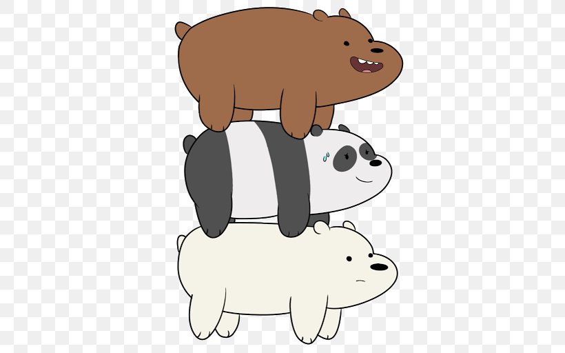 We Bare Bears, PNG, 512x512px, Bear, American Black Bear, Carnivoran, Cartoon, Cartoon Network Download Free