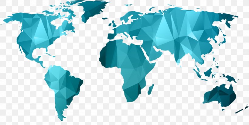 World Map Vector Graphics Globe, PNG, 1258x632px, World, Aqua, Atlas, Geography, Globe Download Free