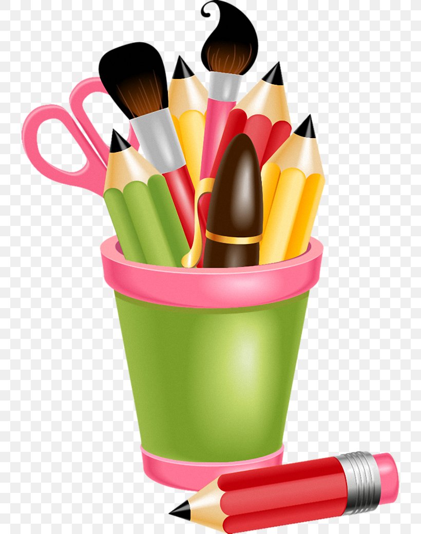Pink Material Property Office Supplies Clip Art Bucket, PNG, 736x1040px, Pink, Bucket, Material Property, Office Supplies, Plastic Download Free