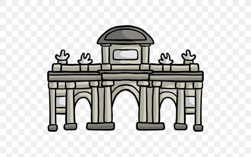 Puerta De Alcalá Monument, PNG, 512x512px, Monument, Furniture, Gate, Moai, Verb Download Free