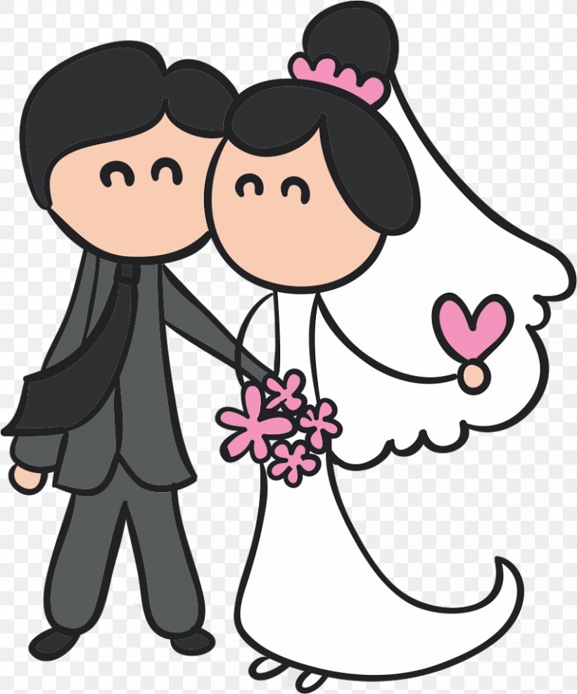 Drawing Marriage Cartoon Clip Art, PNG, 851x1024px, Watercolor, Cartoon, Flower, Frame, Heart Download Free