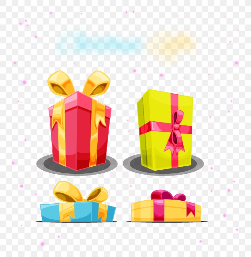 Light Gift Christmas Box, PNG, 813x839px, Light, Box, Christmas, Christmas Gift, Color Download Free