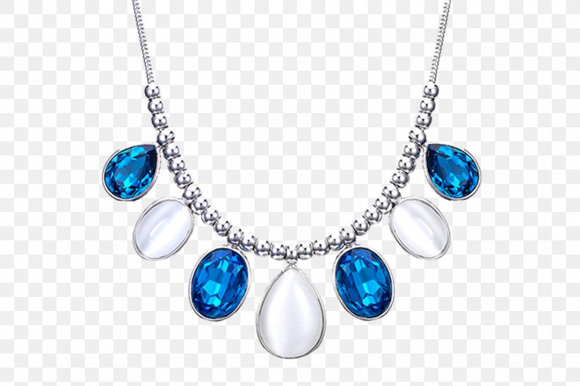 Necklace Sapphire Jewellery Pendant Turquoise, PNG, 900x600px, Necklace, Blue, Body Jewelry, Body Piercing Jewellery, Chain Download Free