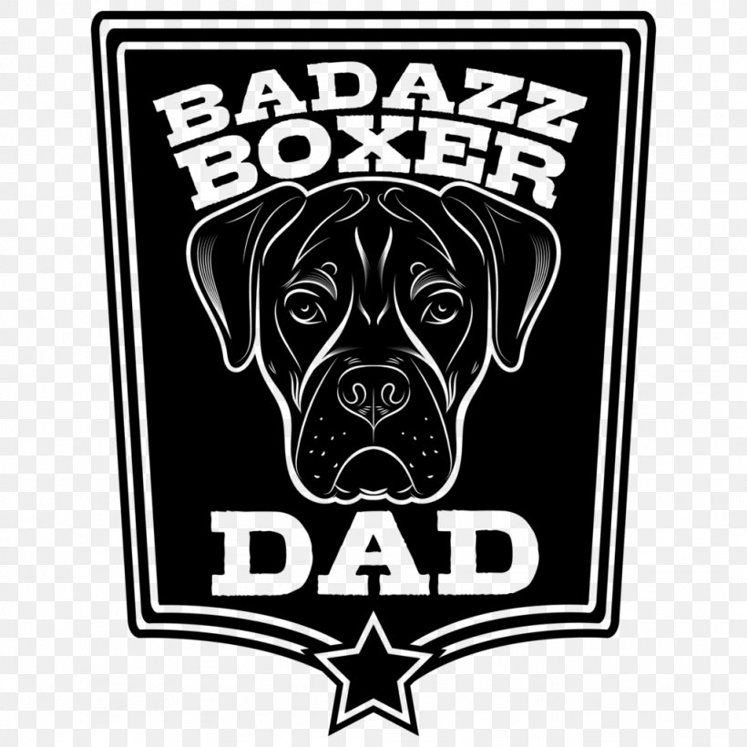 Dog Breed Boxer Hoodie Boxing Logo, PNG, 1024x1024px, Dog Breed, Black, Black And White, Boxer, Boxing Download Free