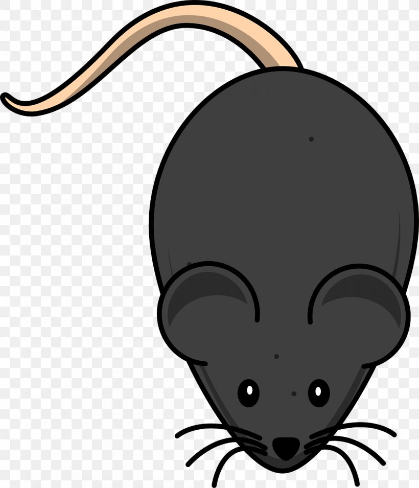 Mouse Laboratory Rat Clip Art, PNG, 1098x1280px, Mouse, Artwork, Black, Black And White, Black Rat Download Free