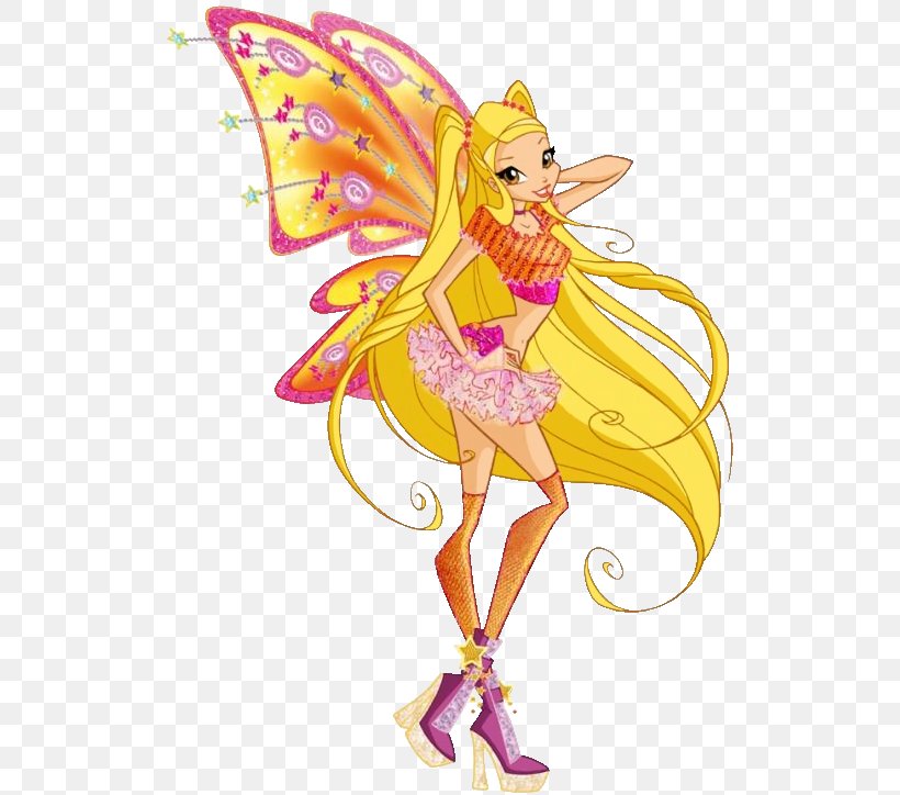 Stella Tecna Musa Flora Winx Club, PNG, 523x724px, Stella, Animated Cartoon, Animated Series, Art, Barbie Download Free