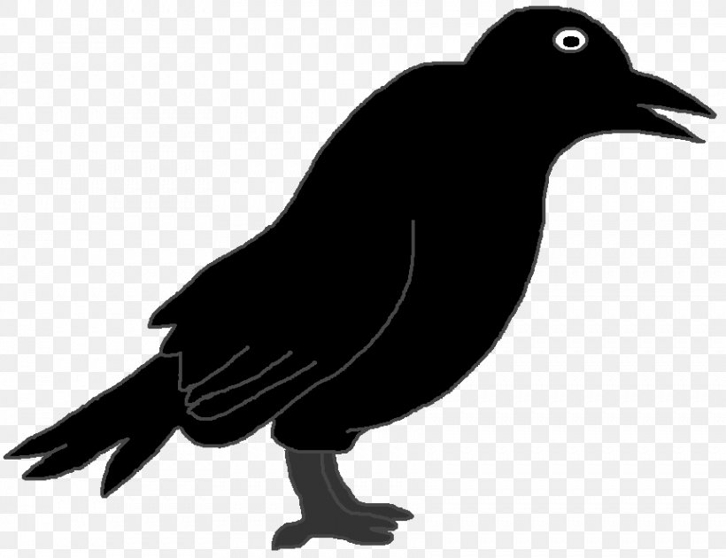 Clip Art Openclipart Crow Silhouette Free Content, PNG, 861x662px, Crow, American Crow, Beak, Bird, Blackbird Download Free