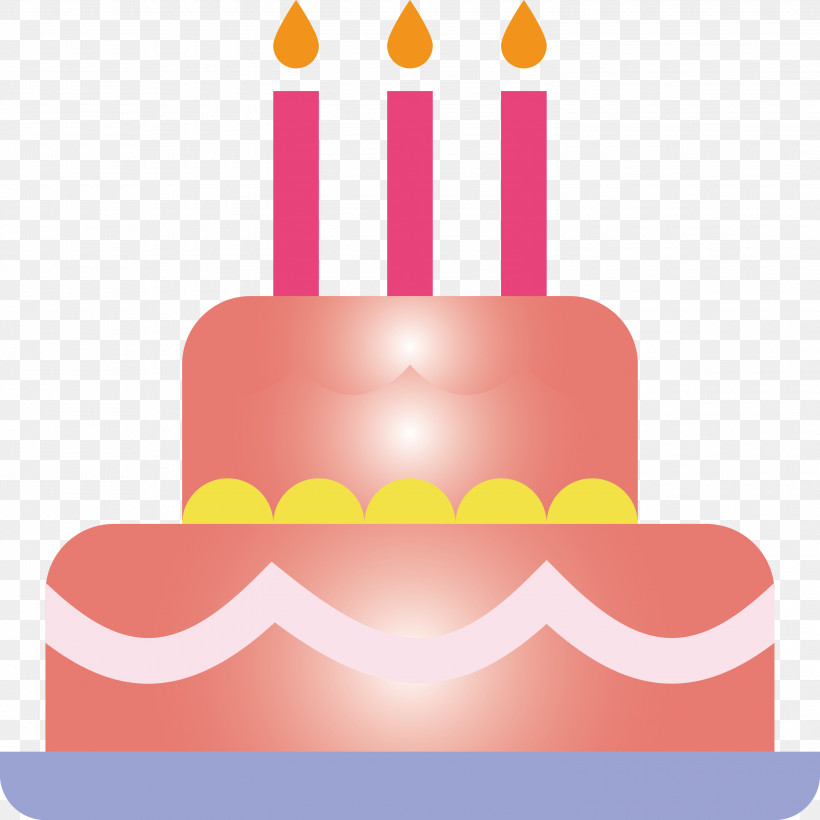 Birthday Cake, PNG, 3000x3000px, Birthday Cake, Baked Goods, Birthday, Birthday Candle, Cake Download Free