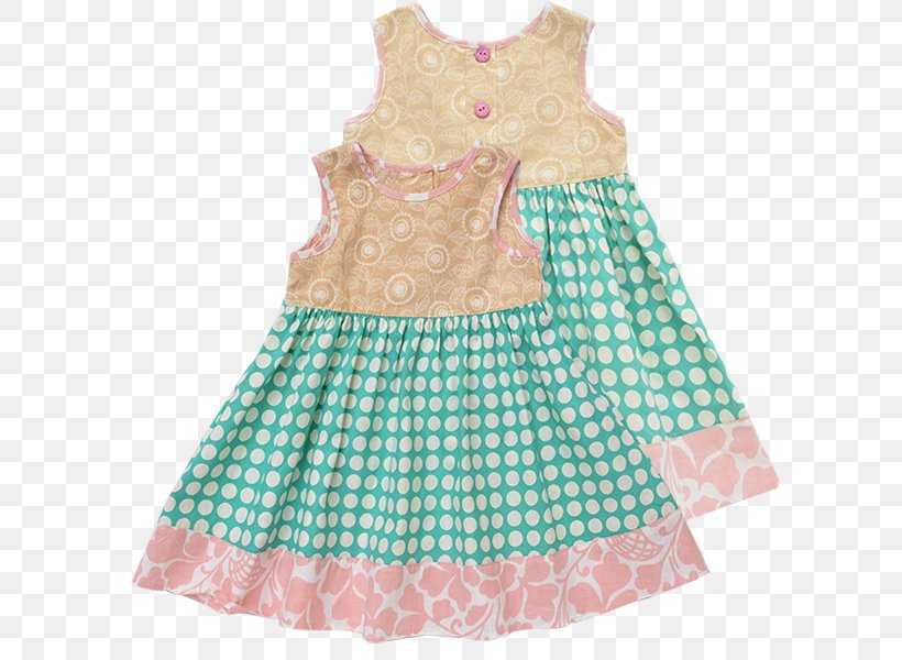 Dress Polka Dot Children's Clothing Blouse, PNG, 600x600px, Dress, Aqua, Baby Products, Baby Toddler Clothing, Beige Download Free