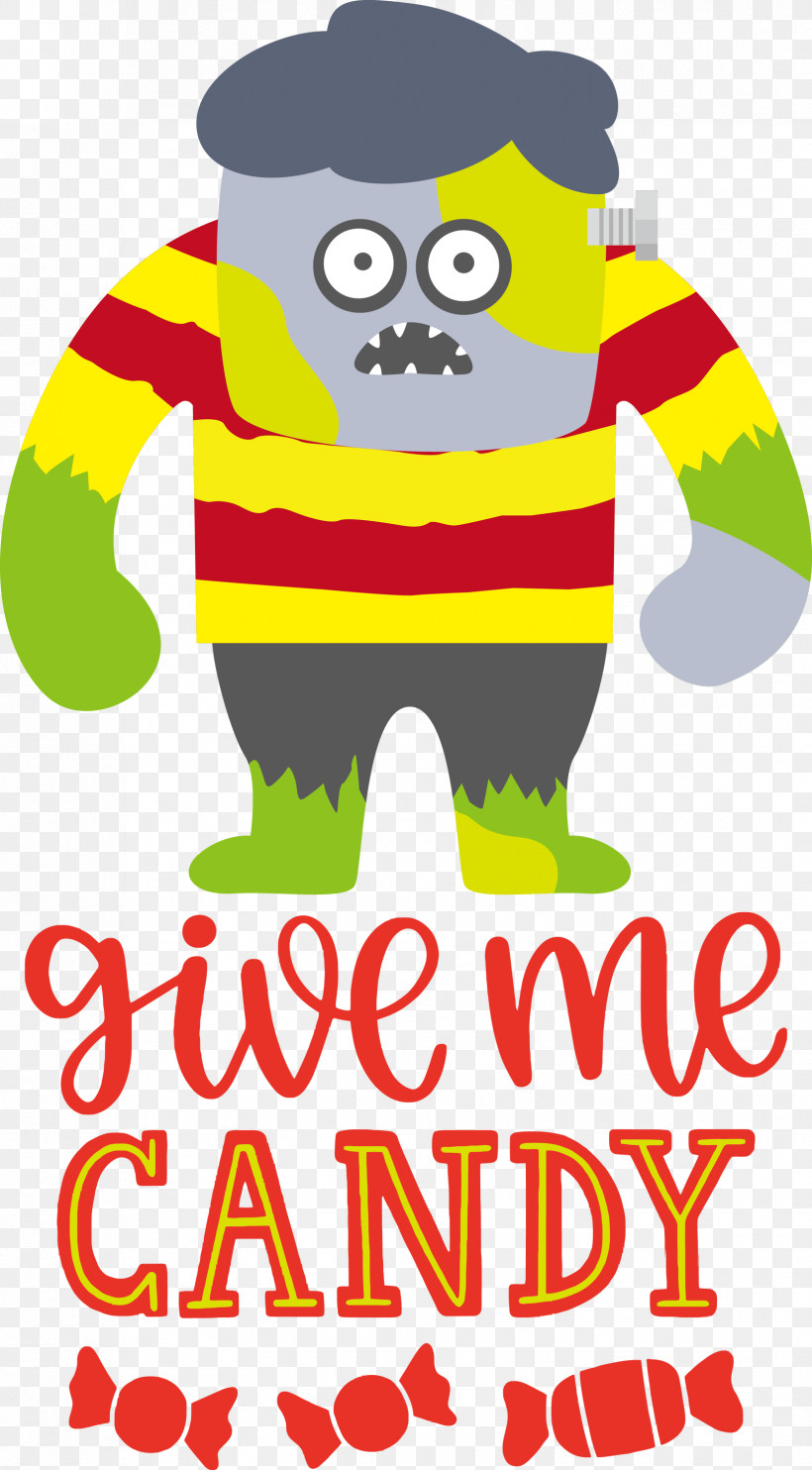 Give Me Candy Halloween Trick Or Treat, PNG, 1657x2999px, Give Me Candy, Halloween, Happiness, Line, Logo Download Free
