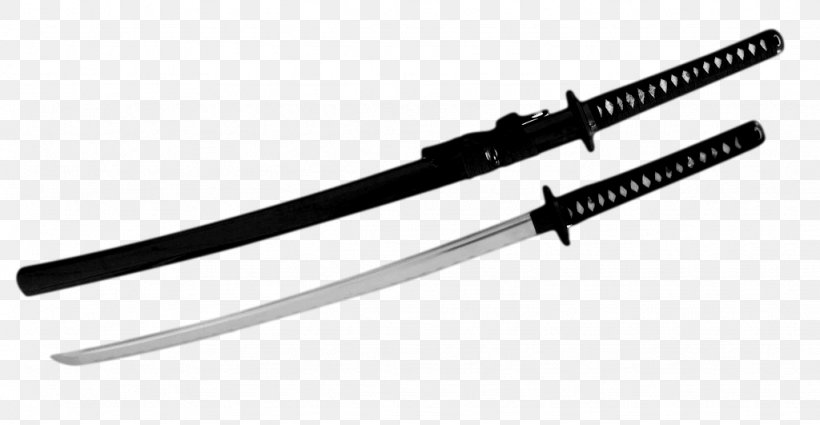 Japan Katana Samurai Sword Weapon, PNG, 1024x531px, Watercolor, Cartoon, Flower, Frame, Heart Download Free