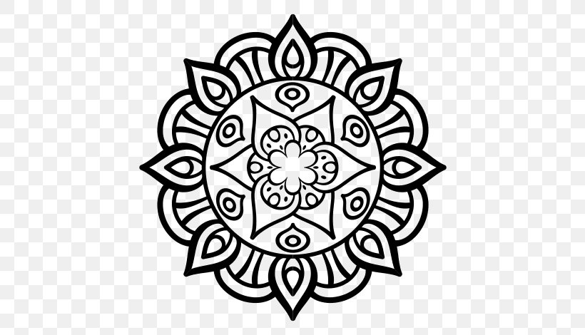 Mandala Coloring Book Drawing Meditation, PNG, 600x470px, Mandala, Area, Astrology, Black, Black And White Download Free