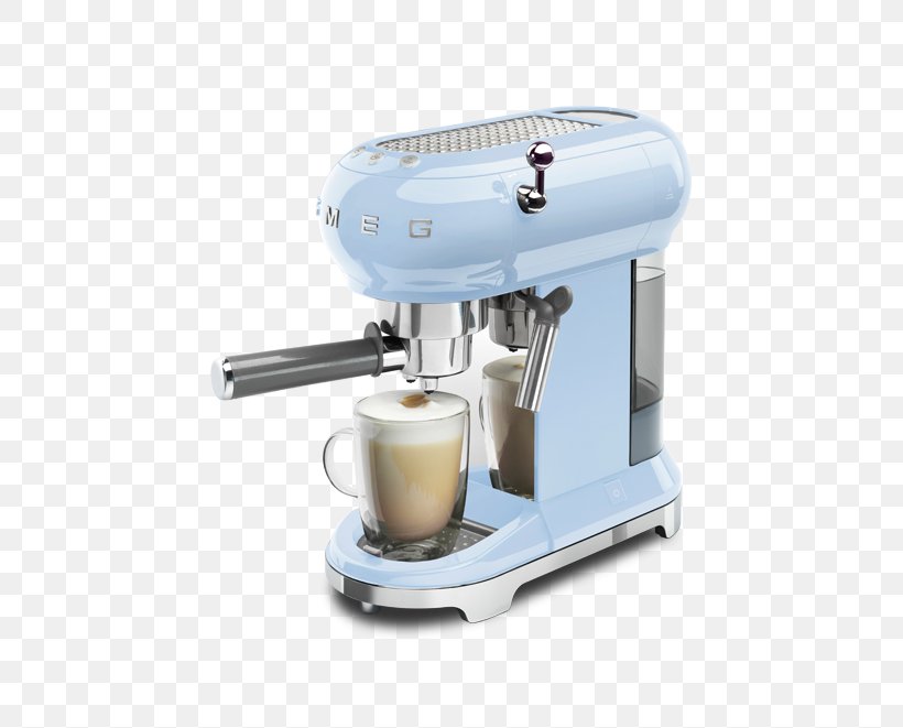 Smeg Smeg Espresso Machine Coffeemaker Smeg ECF01, PNG, 550x661px, Espresso, Coffee, Coffee Preparation, Coffeemaker, Espresso Machine Download Free