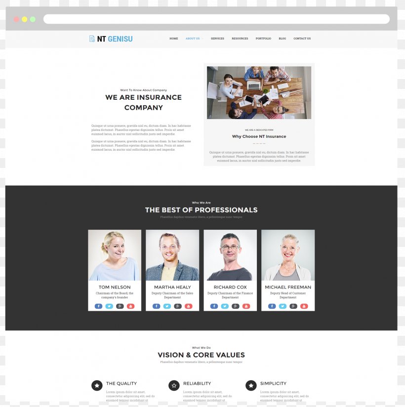 Web Page Template WordPress Web Design Online Advertising, PNG, 1911x1921px, Web Page, Blog, Brand, Business, Contact Page Download Free