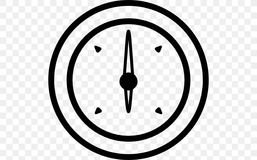 Barometer Gauge Symbol, PNG, 512x512px, Barometer, Area, Black And White, Gauge, Hygrometer Download Free
