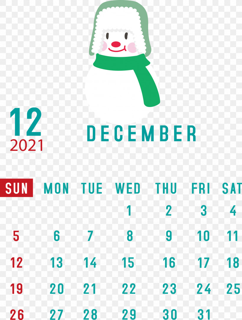 December 2021 Printable Calendar December 2021 Calendar, PNG, 2265x3000px, December 2021 Printable Calendar, Behavior, December 2021 Calendar, Green, Human Download Free