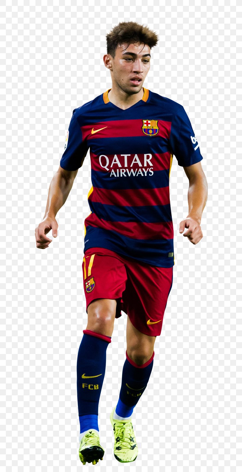 Munir El Haddadi Soccer Player 2015–16 FC Barcelona Season Valencia CF, PNG, 635x1600px, Soccer Player, Ball, Clothing, Fc Barcelona, Football Download Free