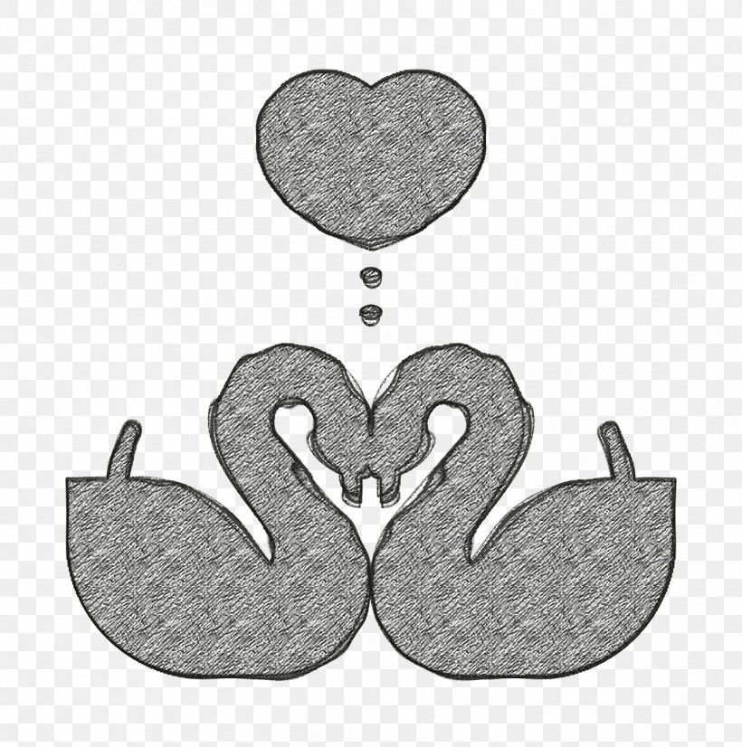 Wedding Icon Swans Icon Heart Icon, PNG, 1252x1262px, Wedding Icon, Bird, Black Swan, Ducks Geese And Swans, Heart Icon Download Free