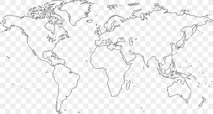 World Map Drawing Globe, PNG, 1280x688px, World, Area, Art, Artwork, Black And White Download Free