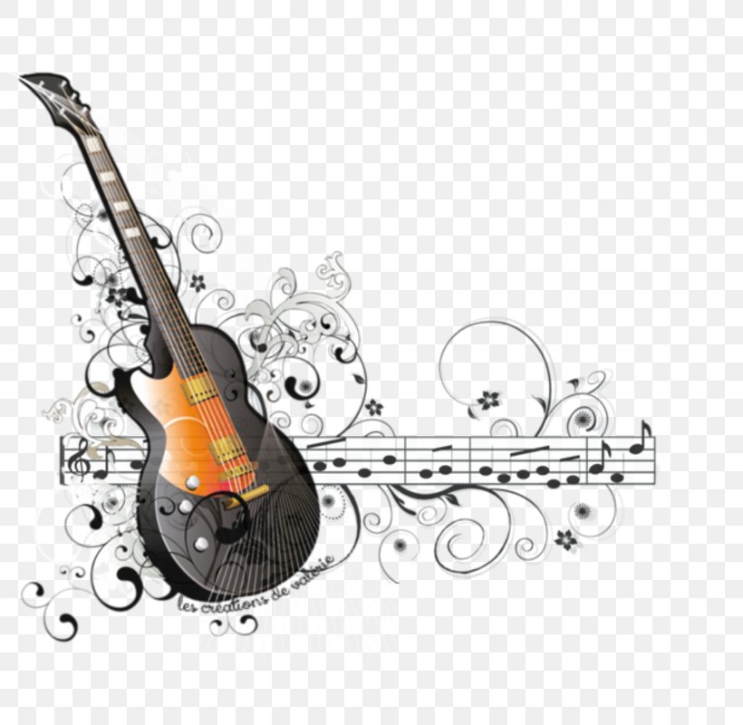 Acoustic Guitar Musical Note Musical Instruments, PNG, 800x800px, Watercolor, Cartoon, Flower, Frame, Heart Download Free