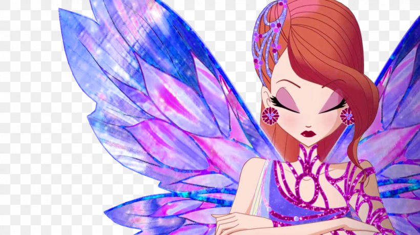 Bloom Tecna Musa Fairy Winx Club, PNG, 1024x574px, Watercolor, Cartoon, Flower, Frame, Heart Download Free