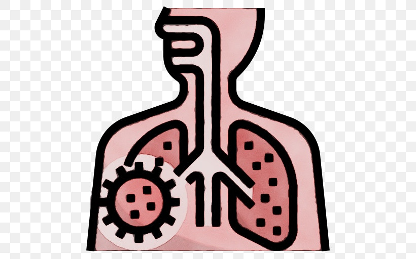 Icon Pneumonia Bronchitis Health Health Care, PNG, 512x512px, Watercolor, Bronchitis, Flu, Health, Health Care Download Free