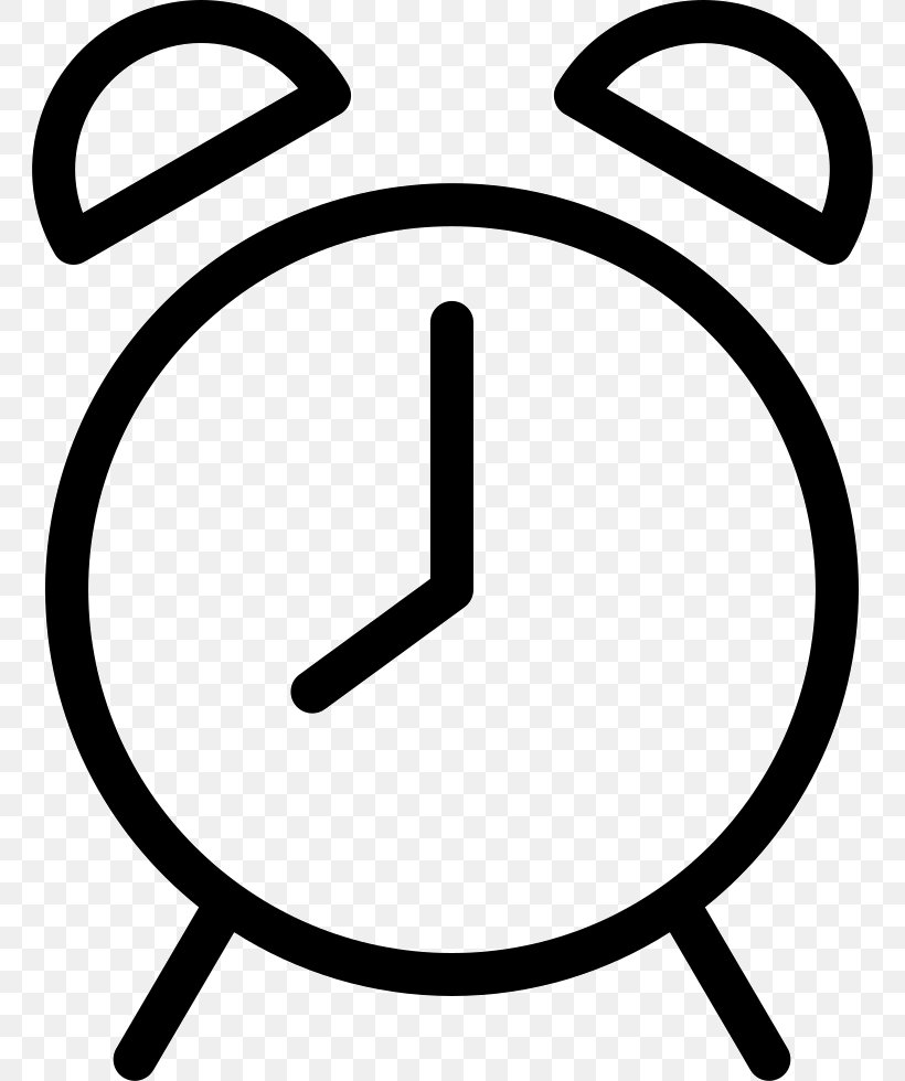 Clip Art Illustration Openclipart, PNG, 762x980px, Alarm Clocks, Area, Black And White, Icon Design, Symbol Download Free