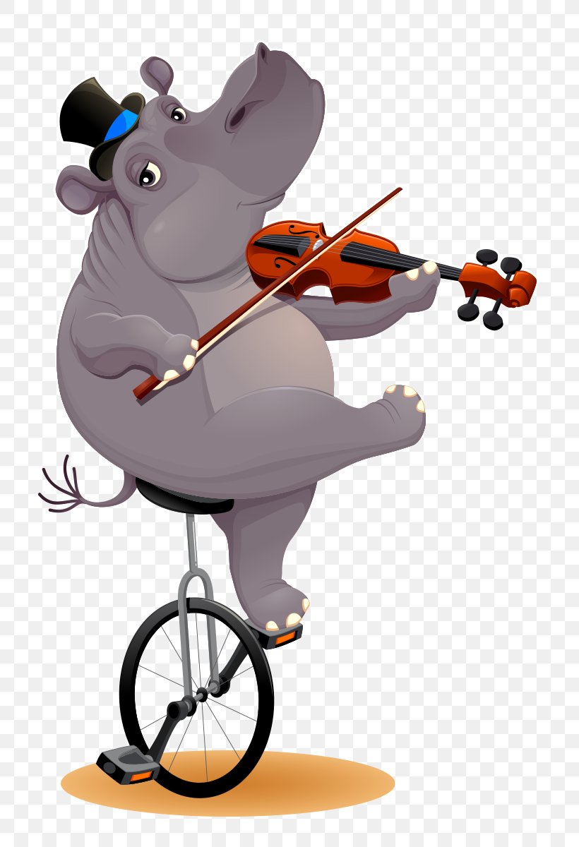 Hippopotamus Vector Graphics Hot Hippo Illustration Unicycle, PNG, 719x1200px, Hippopotamus, Cartoon, Circus, Istock, Photography Download Free