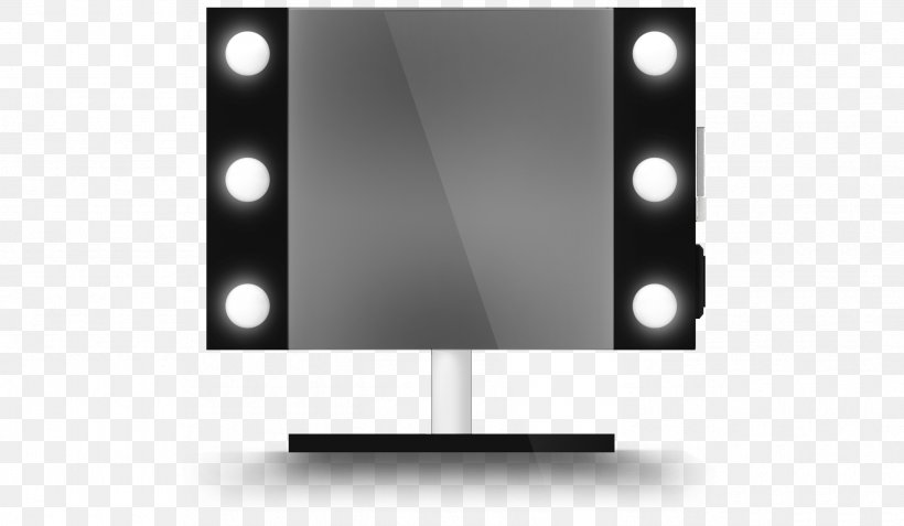 Vanity Mirror Feeling Rectangle, PNG, 2535x1475px, Vanity, Black And White, Cosmetics, Feces, Feeling Download Free