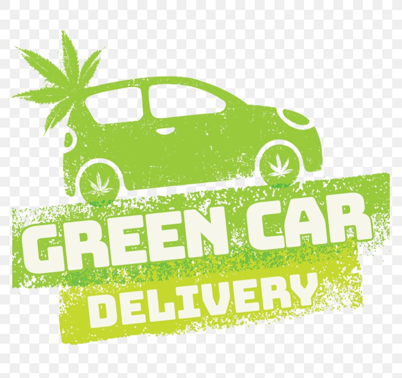 Green Car Delivery Kush Cannabis Green Vehicle, PNG, 770x770px, Car, Area, Brand, California, Cannabis Download Free